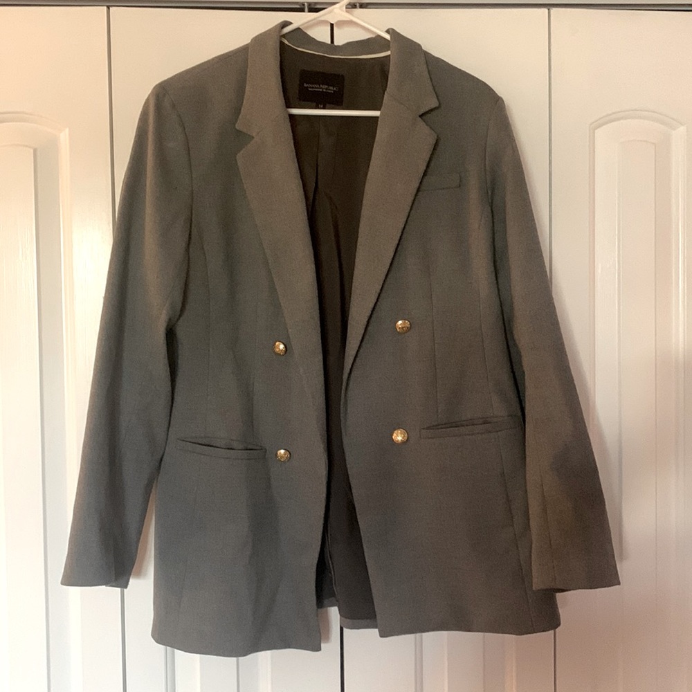 Banana Republic women’s “boyfriend blazer”.